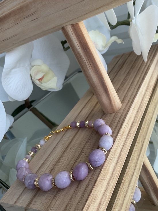 Jewelry - Genuine Lepidolite Bracelet - Various sizes
